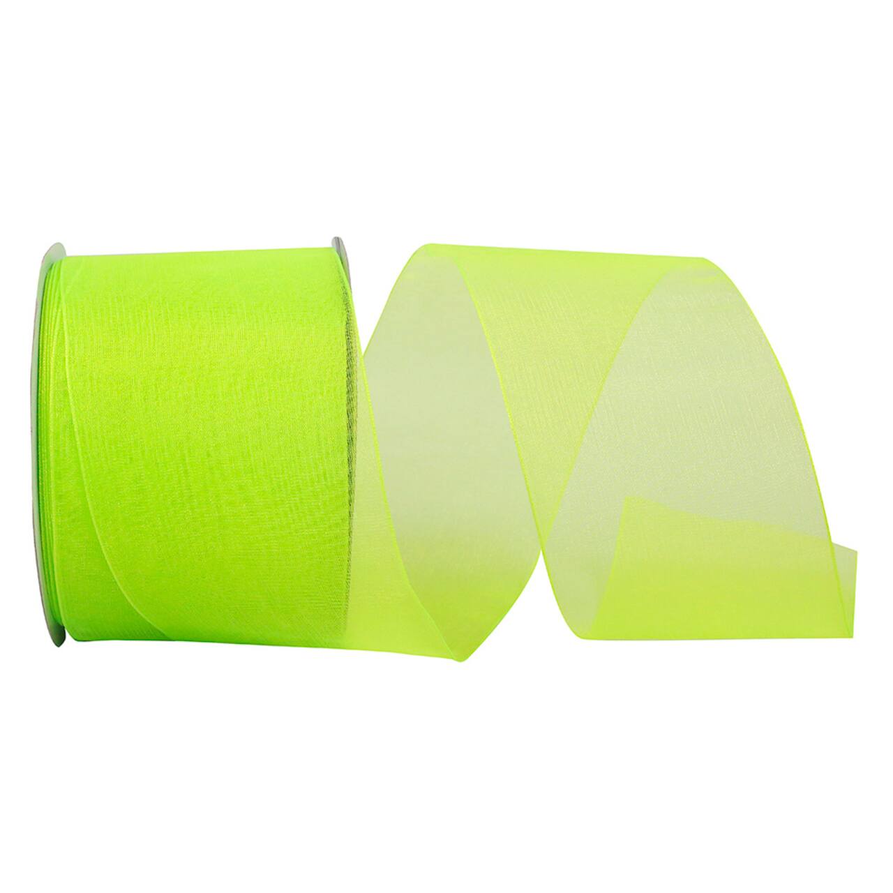JAM Paper 2.5" x 50yd. Chiffon Mono Sheer Ribbon